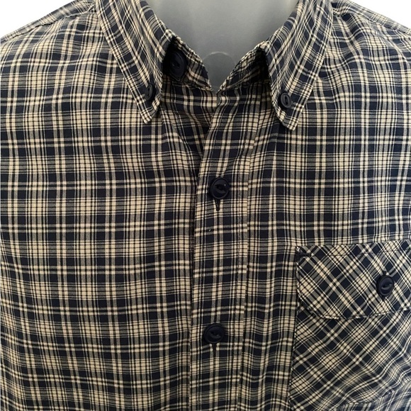 O’NEILL Blue Plaid Button Down Collared Shirt Men S Small Classic Fit - Picture 2 of 7
